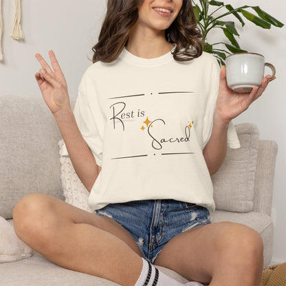 Moonlit Sleep Tee – Rest Is Sacred